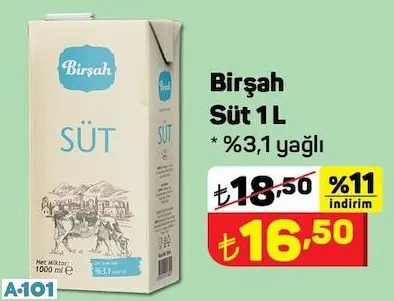 BİRŞAH SÜT BİRŞAH SÜT